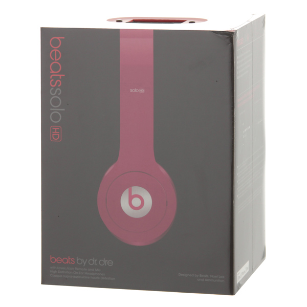 Наушники накладные Beats Solo HD Pink