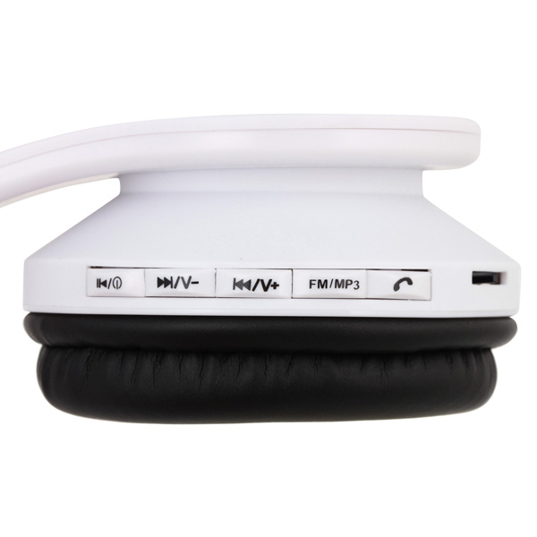 Наушники Bluetooth с MP3 Harper HB-203 White